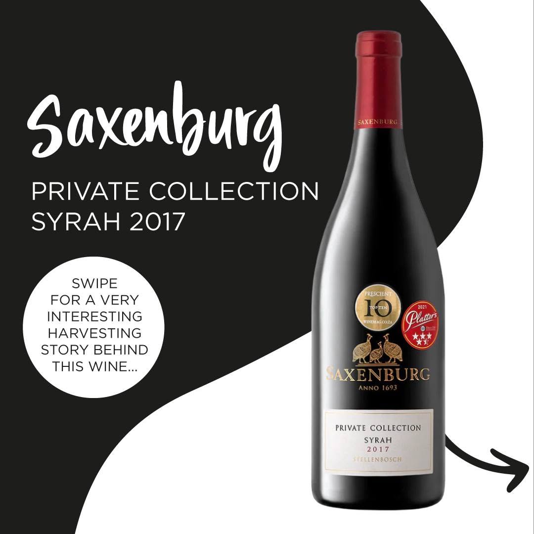 Saxenburg Private Collection Syrah 2017