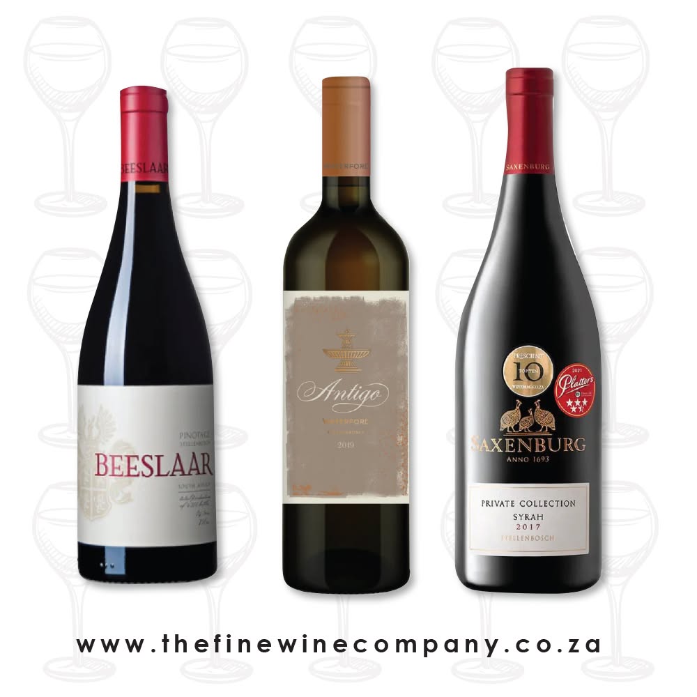 Red wine collection